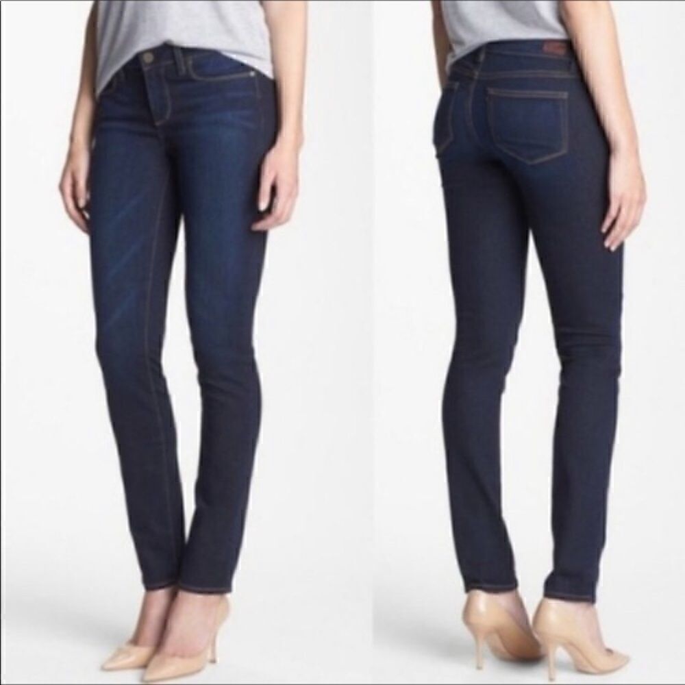 👠Paige Denim skyline dark wash Skinny Sz 25